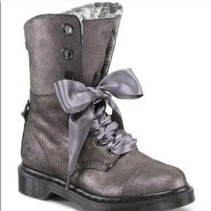 Metallic Purple Dr. Marten Triumph Aimilie Boots